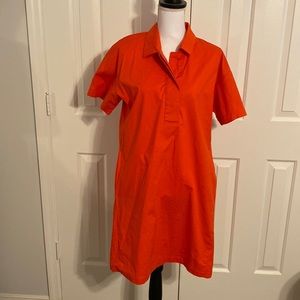Eileen Fisher Orange Dress